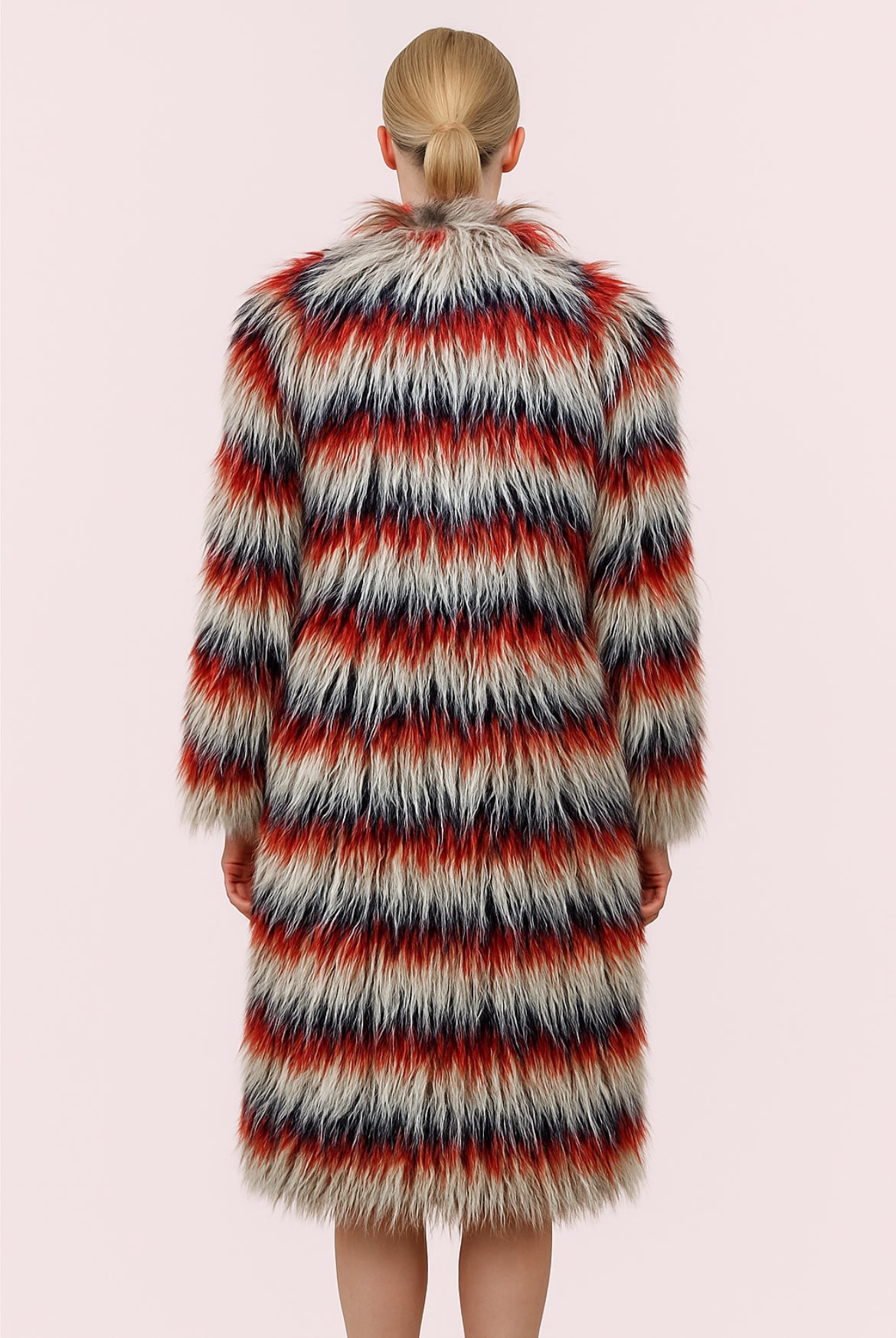 DRESDEN Faux Mongolian Fur Jacket