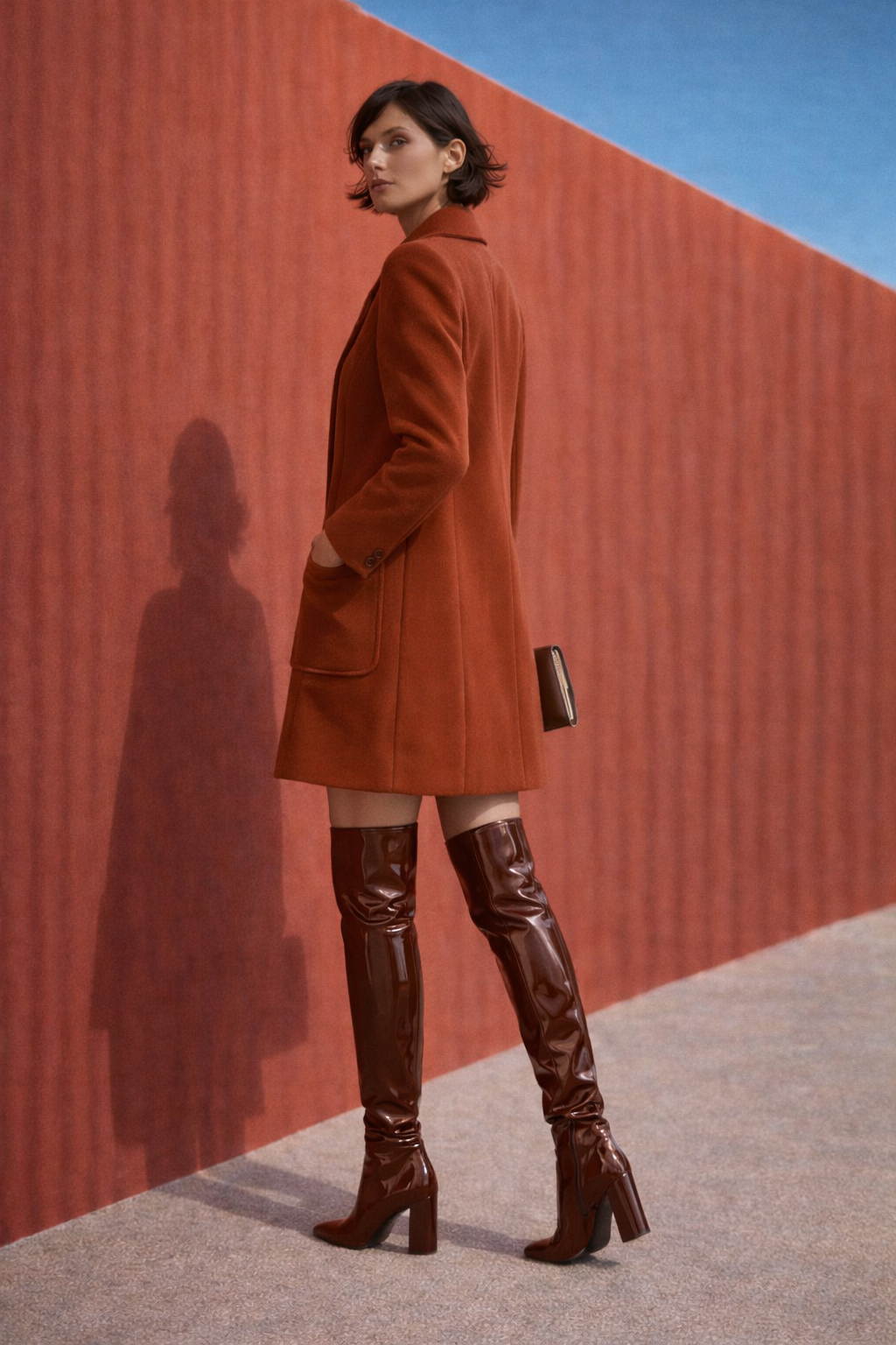 PATTERSON Wool Blend Coat