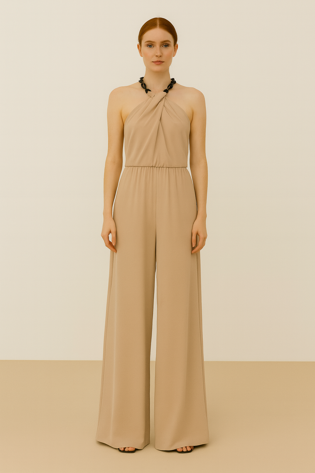 TRUSSARDI Halter Jumpsuit