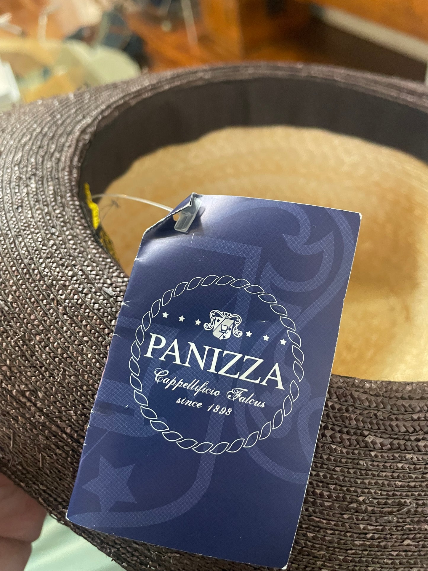 PANIZZA Woven Hats. Made in Italy