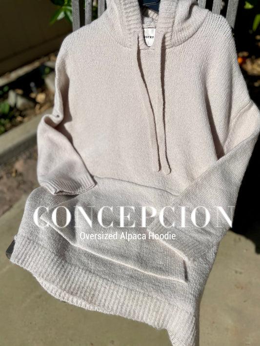 INDUSTRY Unisex Alpaca Oversized Hoodie