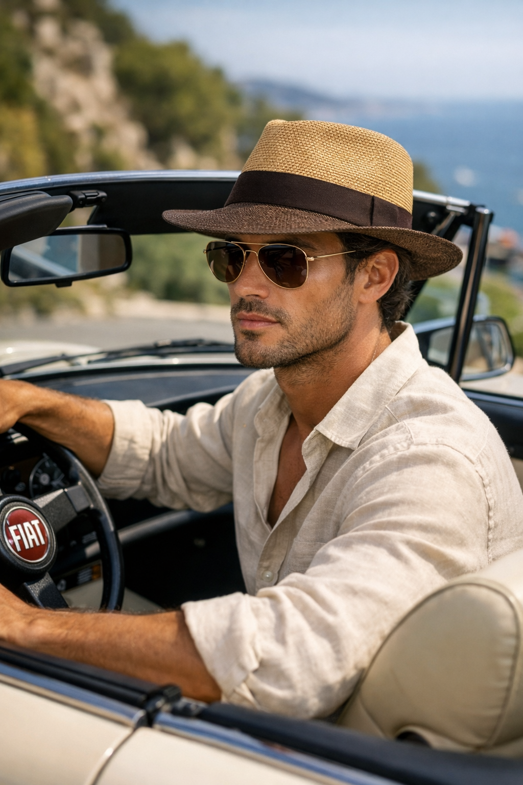 PANIZZA Woven Hats. Made in Italy