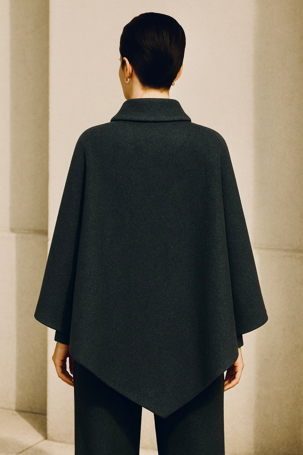 RENNY Wool Blend Cape