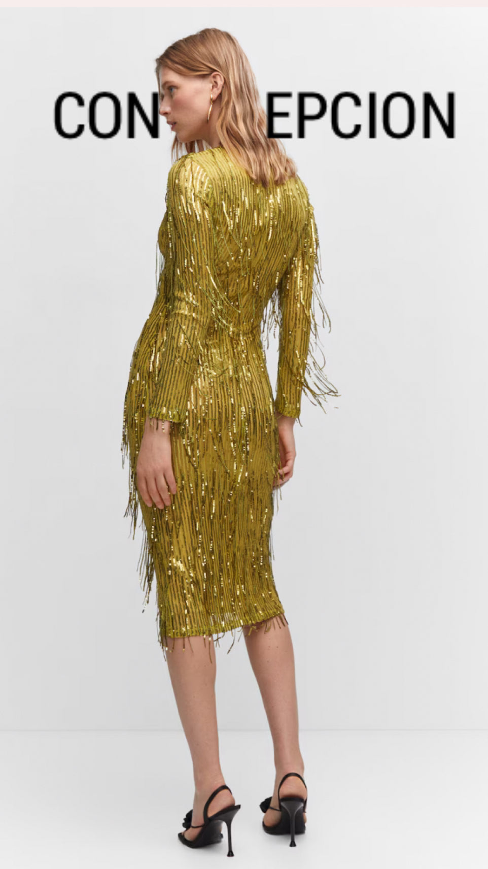 LEMON Sequin Dress